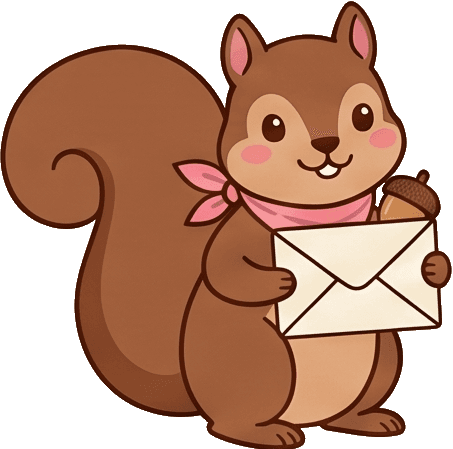 Chestnut squirrel mascot